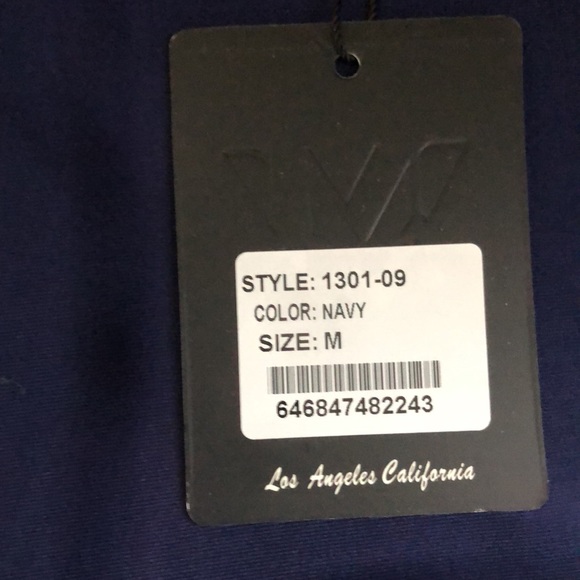 White Mark Tunic Navy Medium - Picture 6 of 13